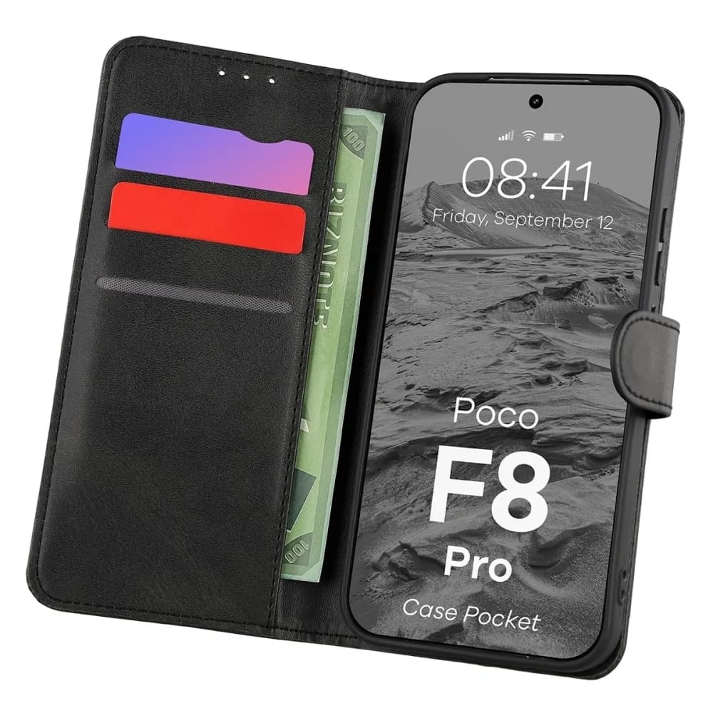 Bizon Case Pocket Xiaomi POCO F8 Pro schwarz
 - 1