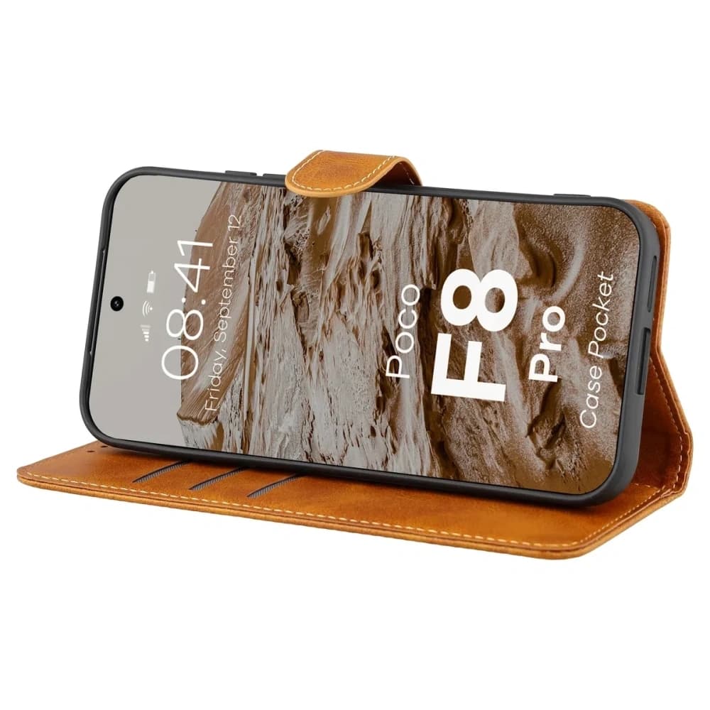 Bizon Case Pocket Xiaomi POCO F8 Pro brown - 5