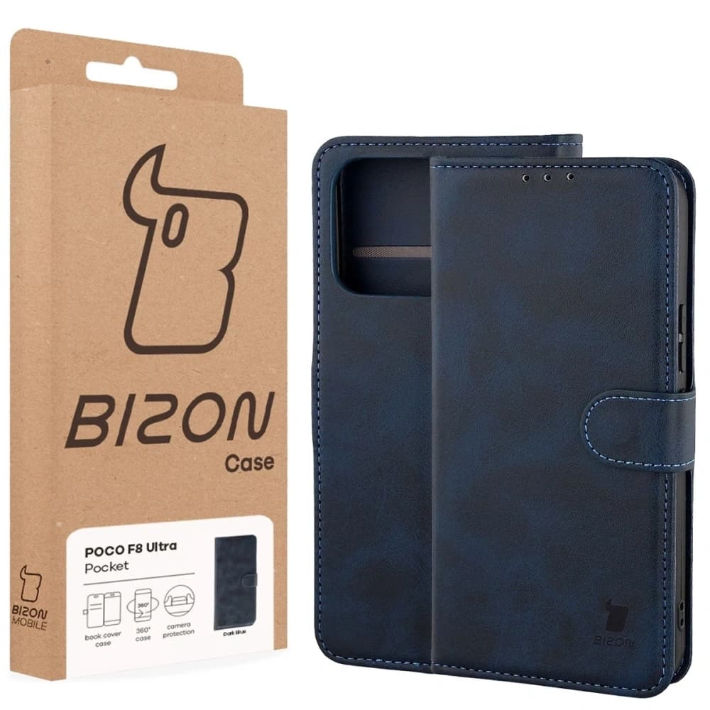 Bizon Case Pocket Xiaomi POCO F8 Ultra navy blue - 6