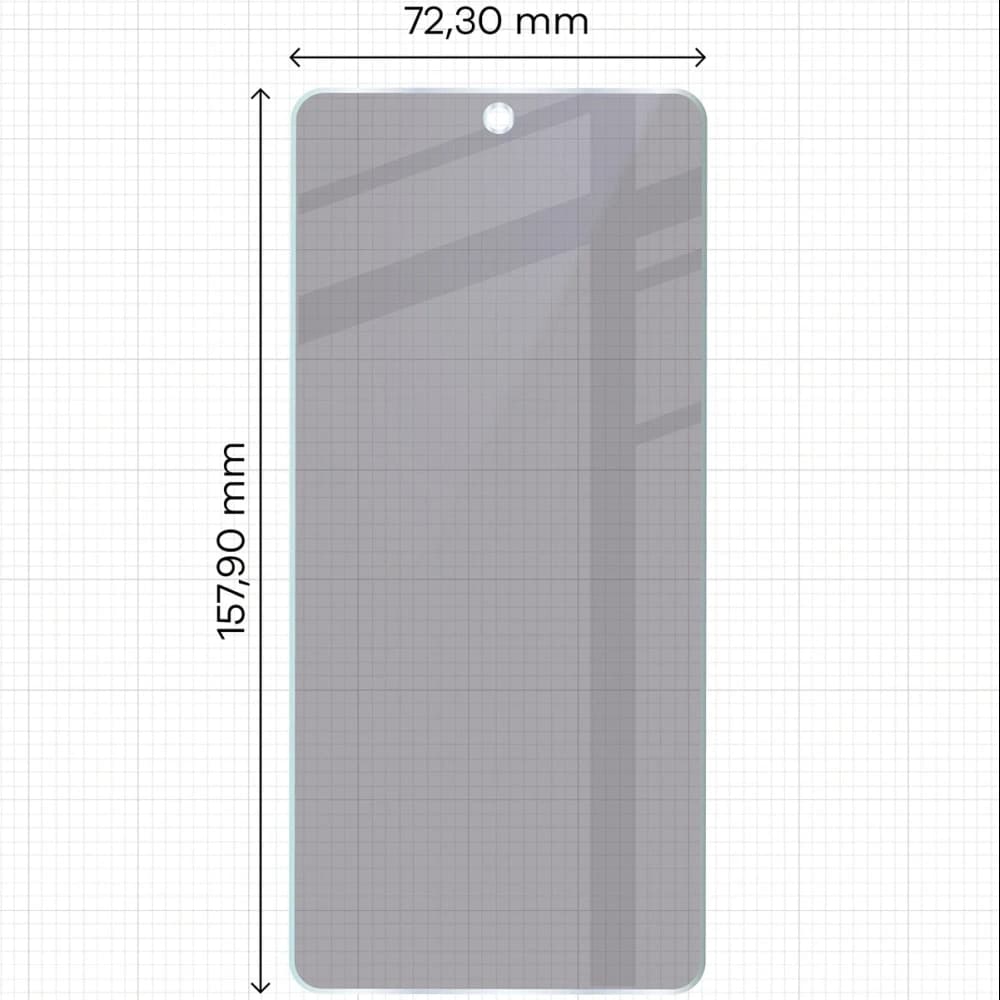 Bizon Glass Mule Shadow Realme GT 7 matte - 2