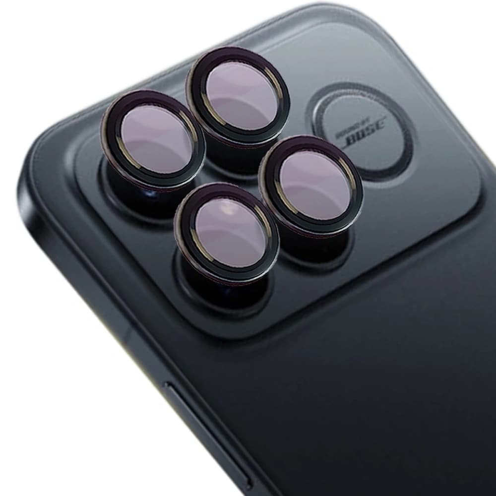 Bizon Glass Snap Lens Xiaomi POCO F8 Ultra black frame - 1