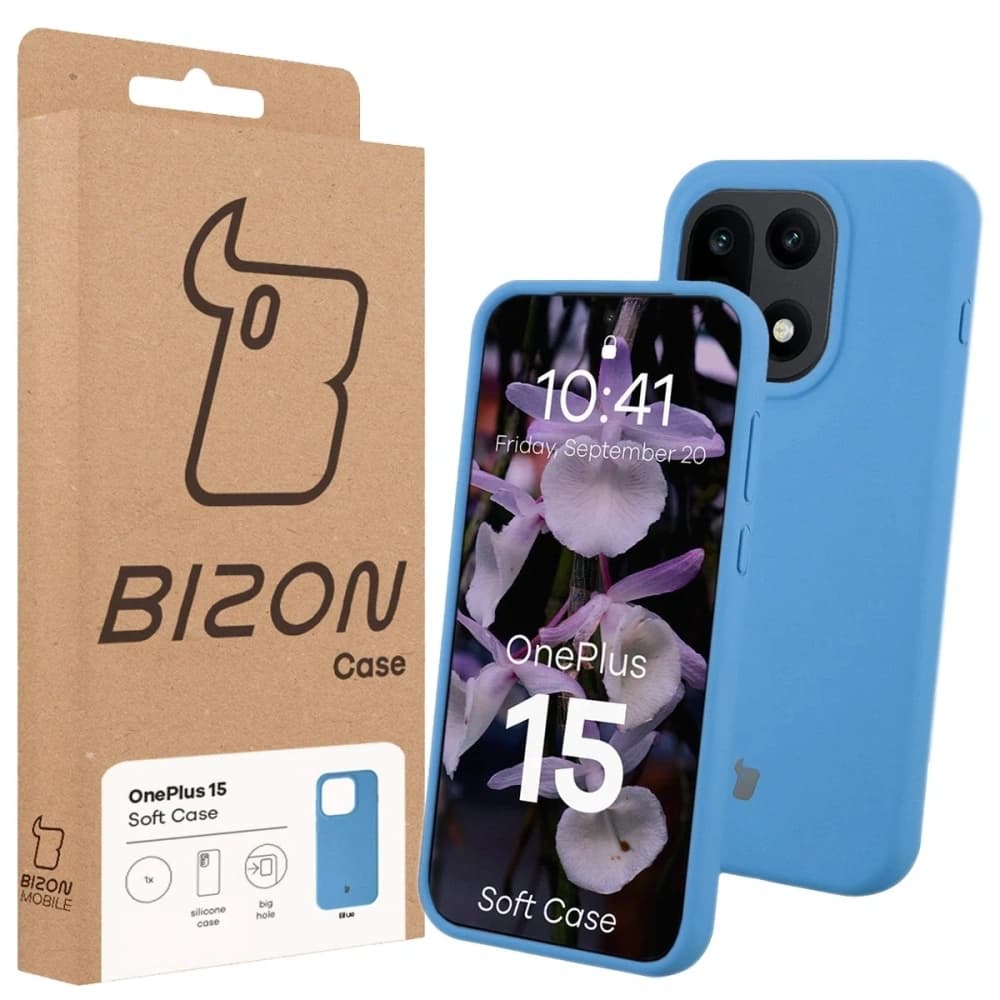 Bizon Soft Case OnePlus 15 blue - 7