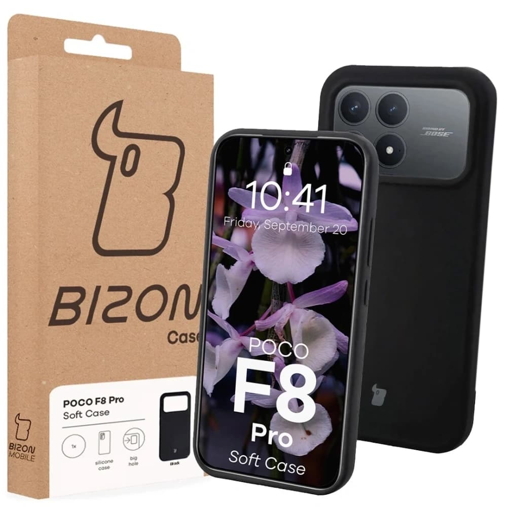 Bizon Soft Case Xiaomi POCO F8 Pro schwarz
 - 7