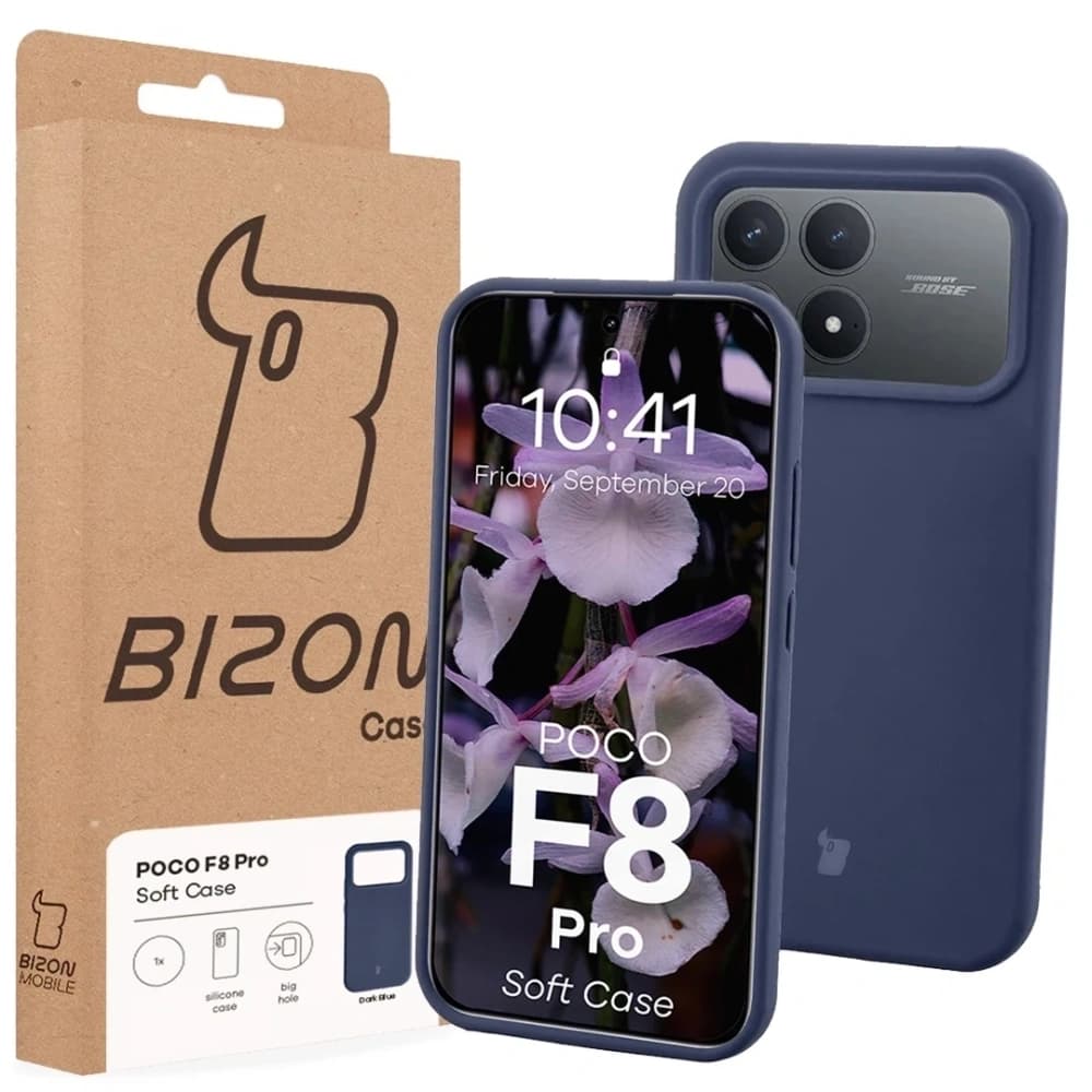 Bizon Soft Case Xiaomi POCO F8 Pro dark blue - 7