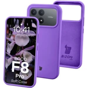 Bizon Soft Case Xiaomi POCO F8 Pro lila
