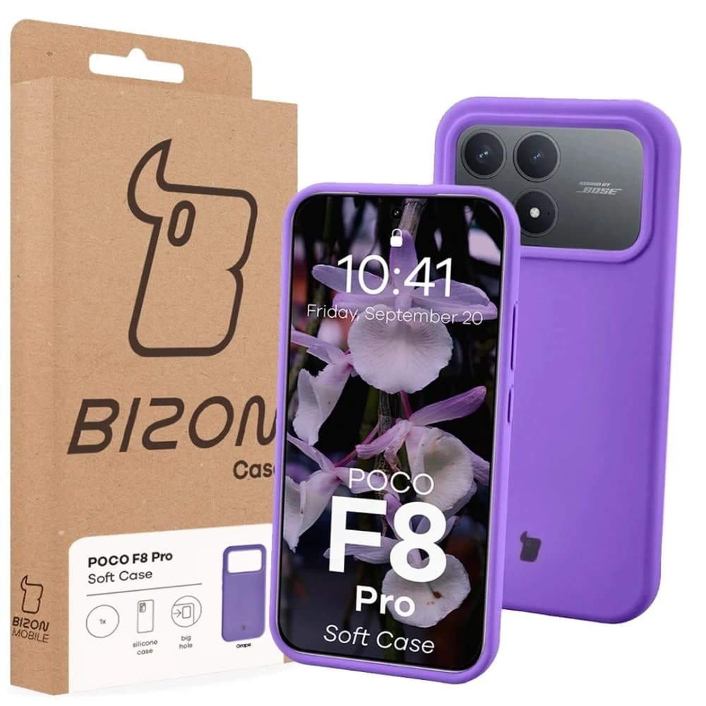 Bizon Soft Case Xiaomi POCO F8 Pro lila
 - 7