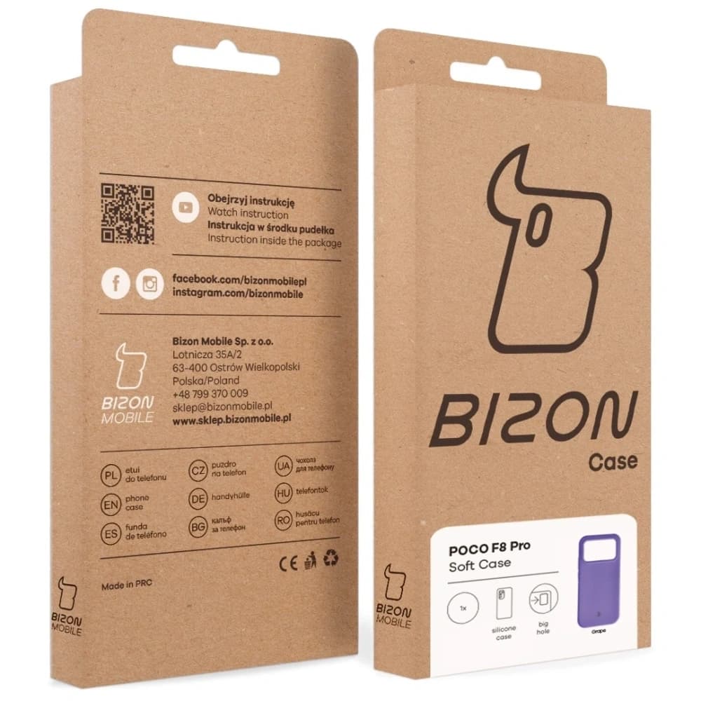 Bizon Soft Case Xiaomi POCO F8 Pro lila
 - 8