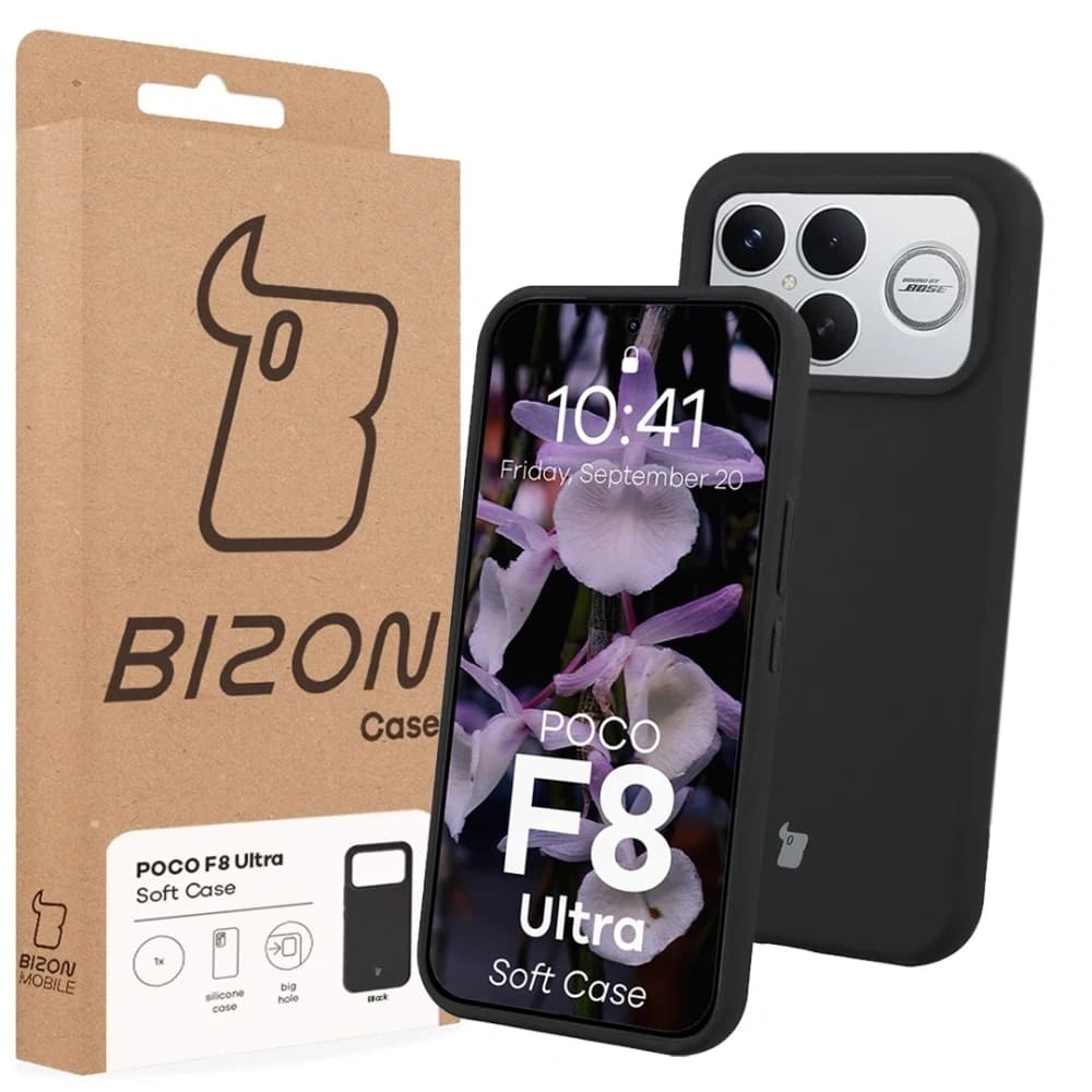 Bizon Soft Case Xiaomi POCO F8 Ultra schwarz
 - 7