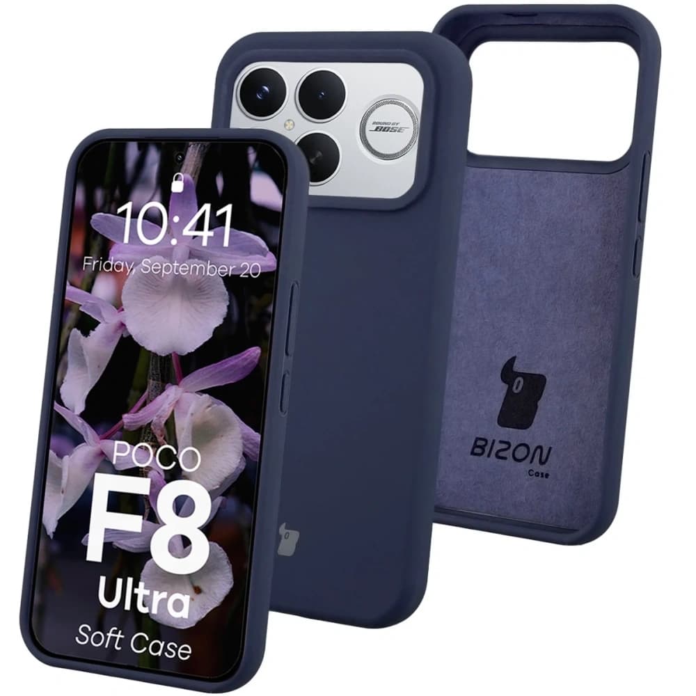 Bizon Soft Case Xiaomi POCO F8 Ultra dunkelblau
 - 1