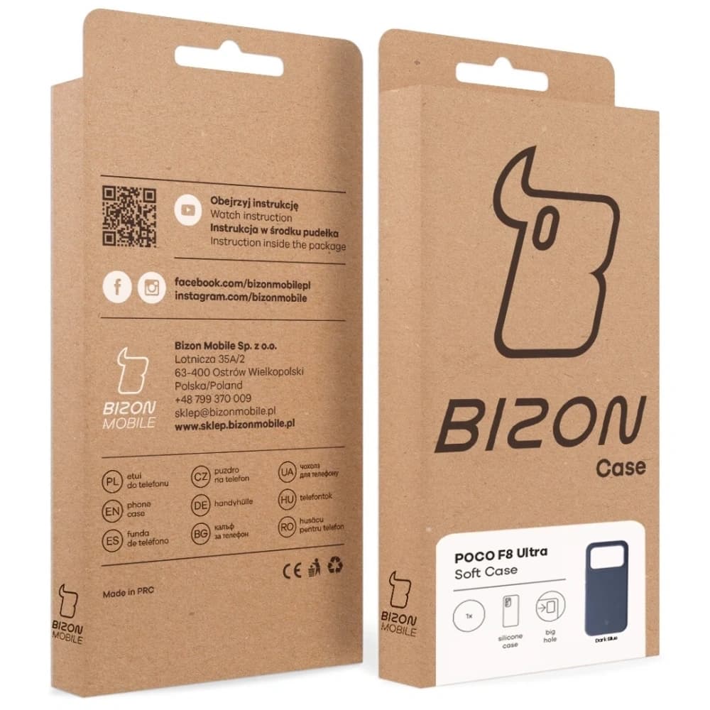 Bizon Soft Case Xiaomi POCO F8 Ultra dunkelblau
 - 8