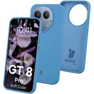 Bizon Soft Case Realme GT 8 Pro blue