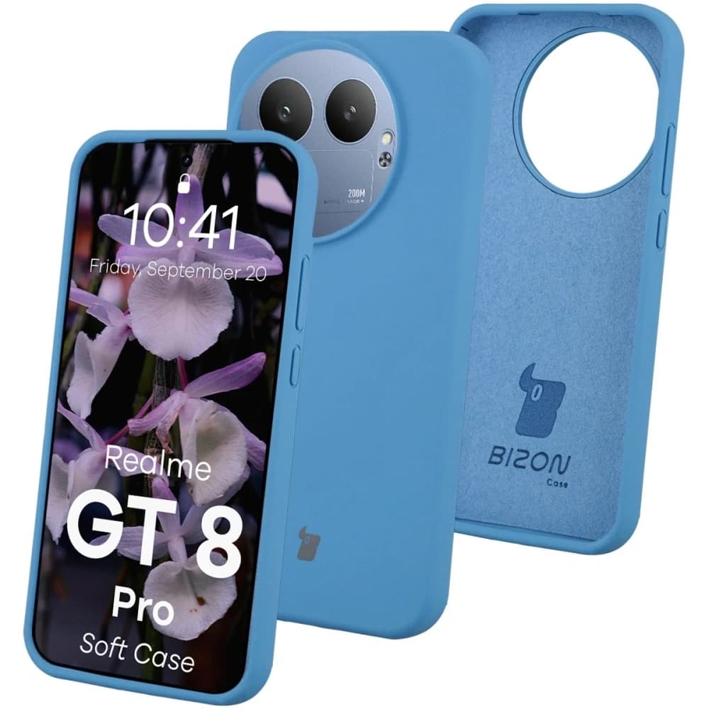Bizon Soft Case Realme GT 8 Pro blue - 1