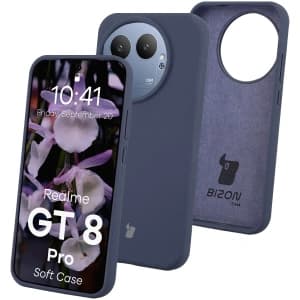 Bizon Soft Case Realme GT 8 Pro dark blue