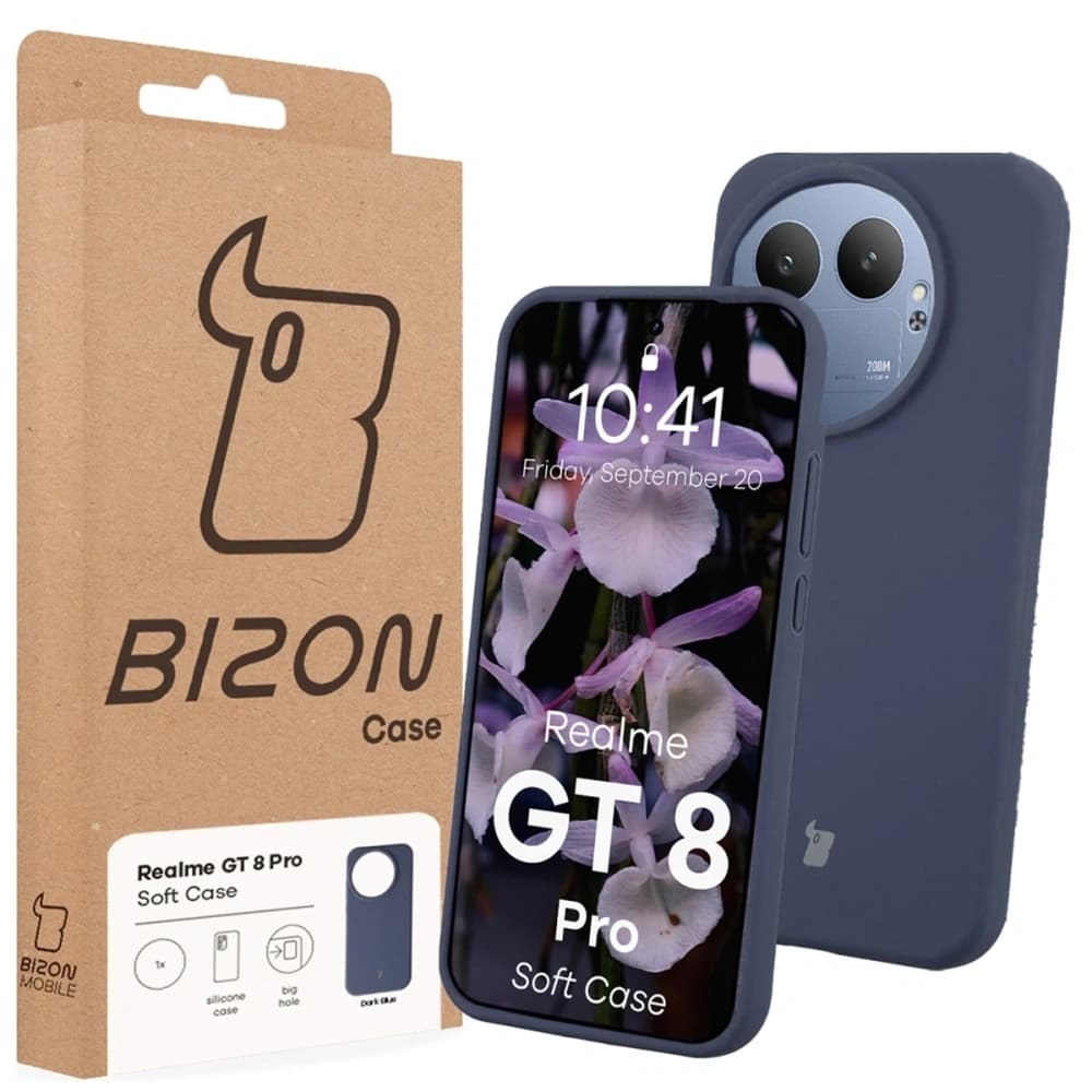 Bizon Soft Case Realme GT 8 Pro dark blue - 7
