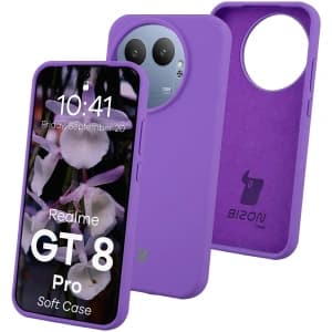 Bizon Soft Case Realme GT 8 Pro purple