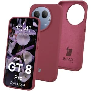 Bizon Soft Case Realme GT 8 Pro dark purple
