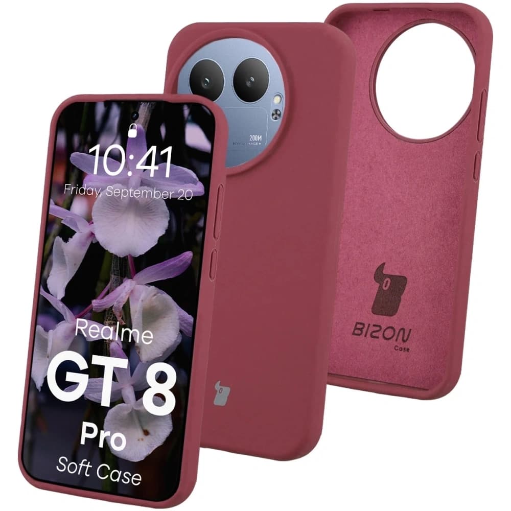 Bizon Soft Case Realme GT 8 Pro dark purple - 1