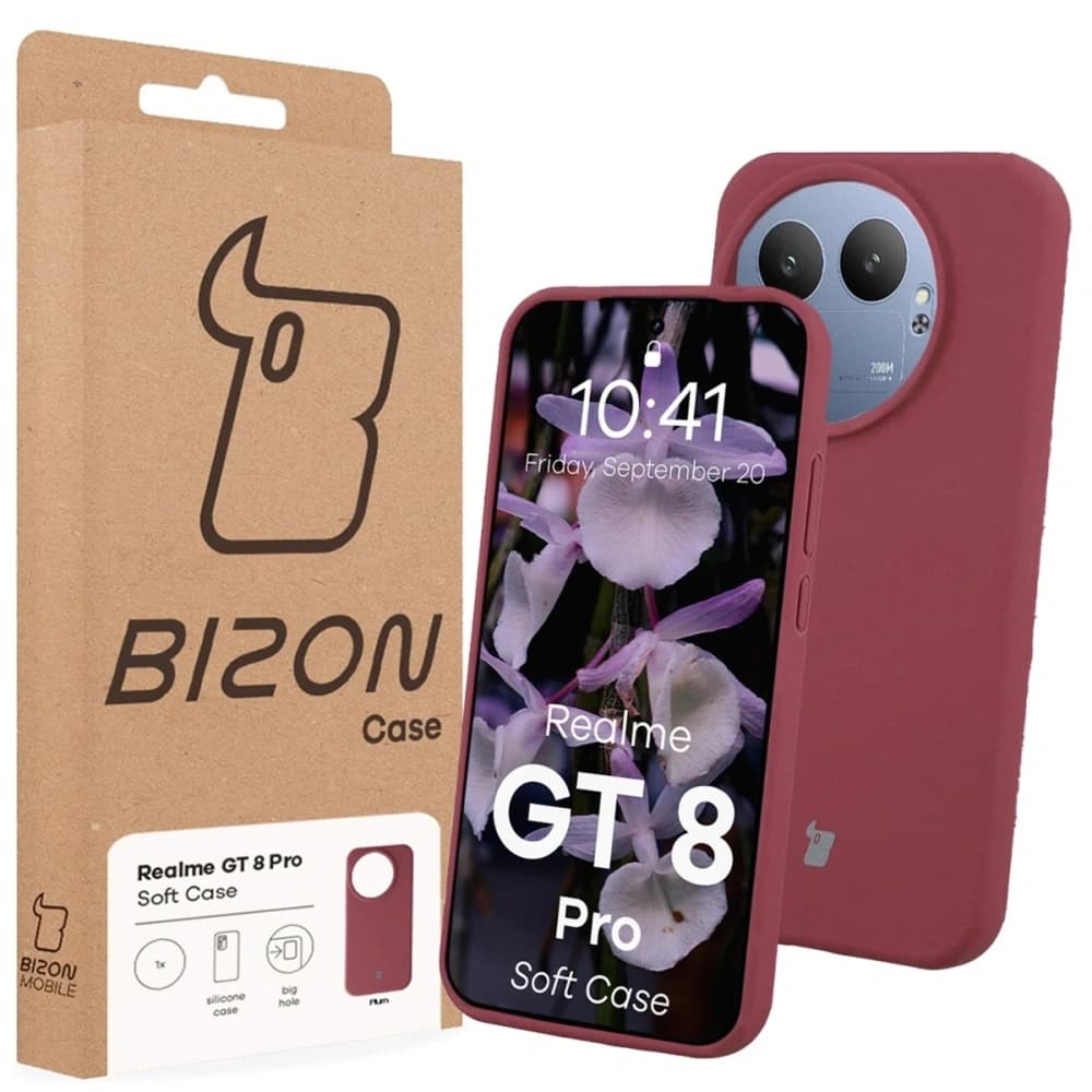 Bizon Soft Case Realme GT 8 Pro dark purple - 7