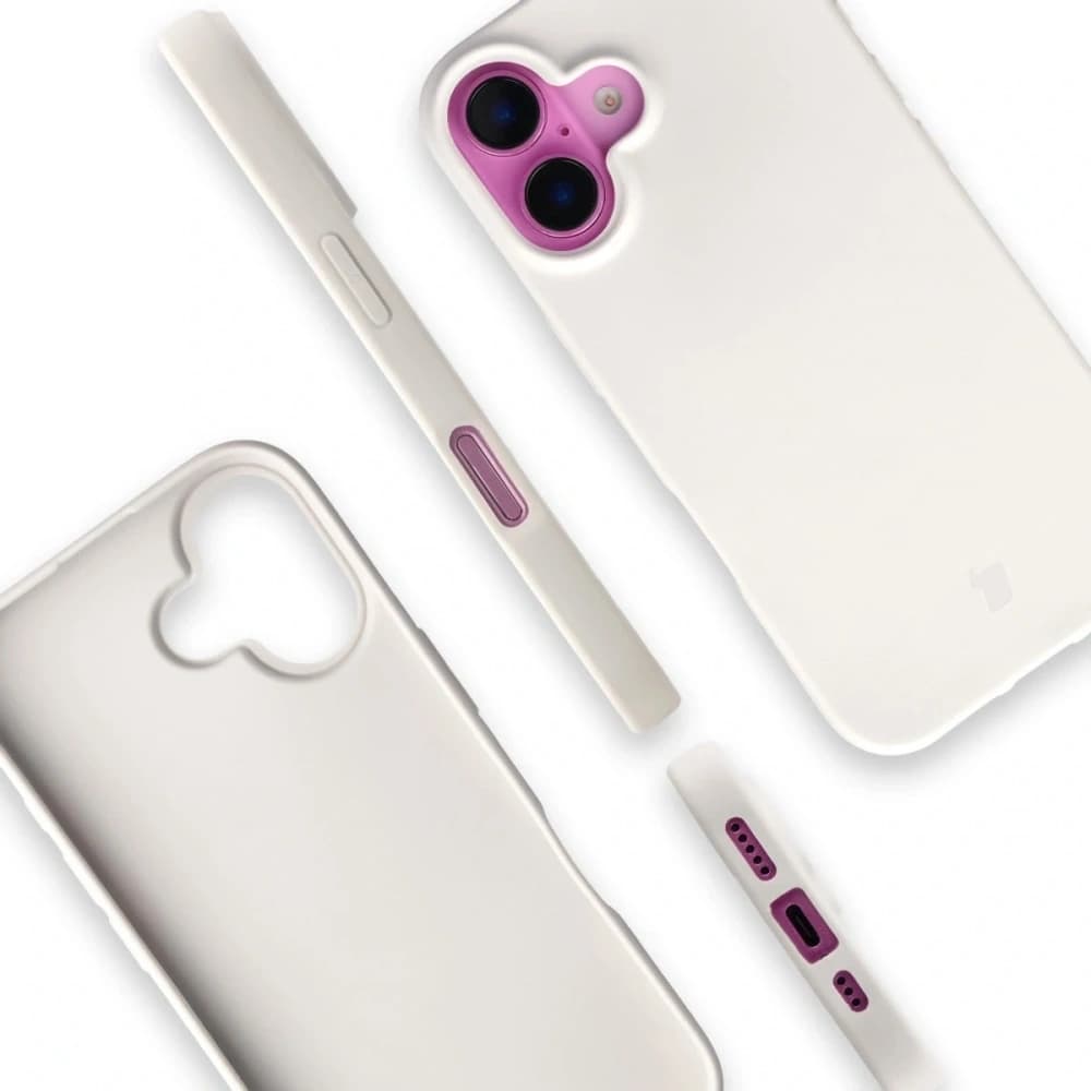 Bizon Case ReLeaf Apple iPhone 16 weiß
 - 4