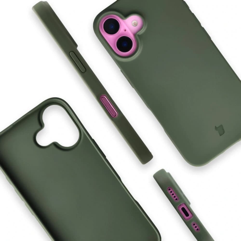 Bizon Case ReLeaf Apple iPhone 16 dunkelgrün
 - 4