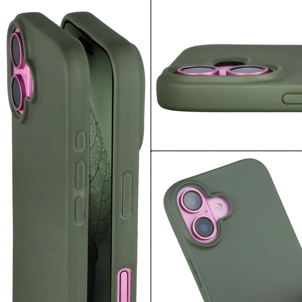 Bizon Case ReLeaf Apple iPhone 16 dunkelgrün
 - 5