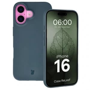 Bizon Case ReLeaf Apple iPhone 16 dunkelblau
