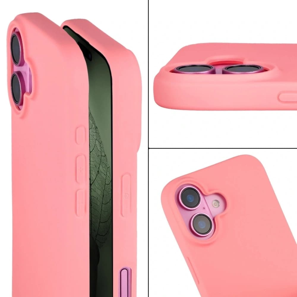 Bizon Case ReLeaf Apple iPhone 16 rosa
 - 5