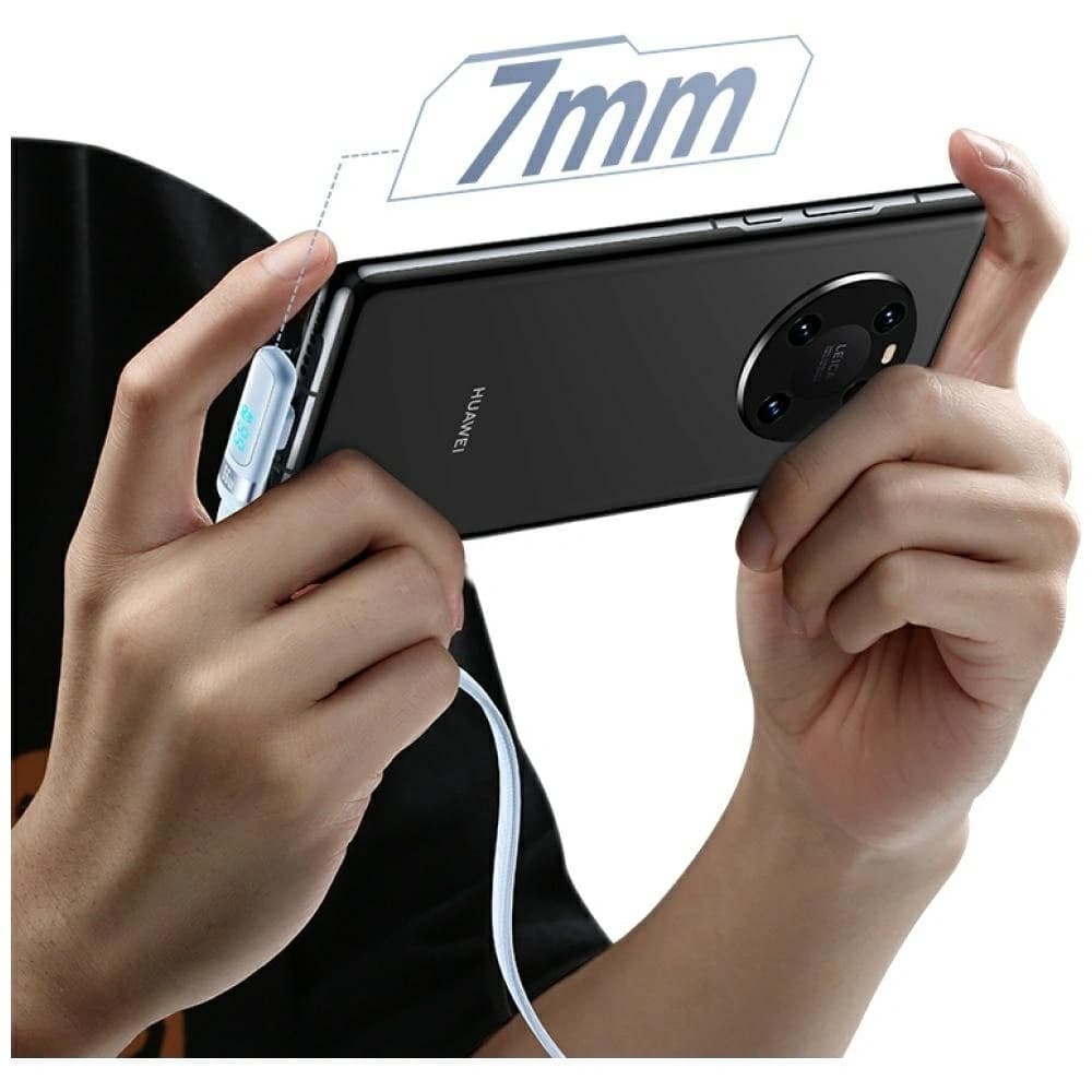 USAMS US-SJ651 66W USB-A / USB-C Cable 1.2m purple - 4