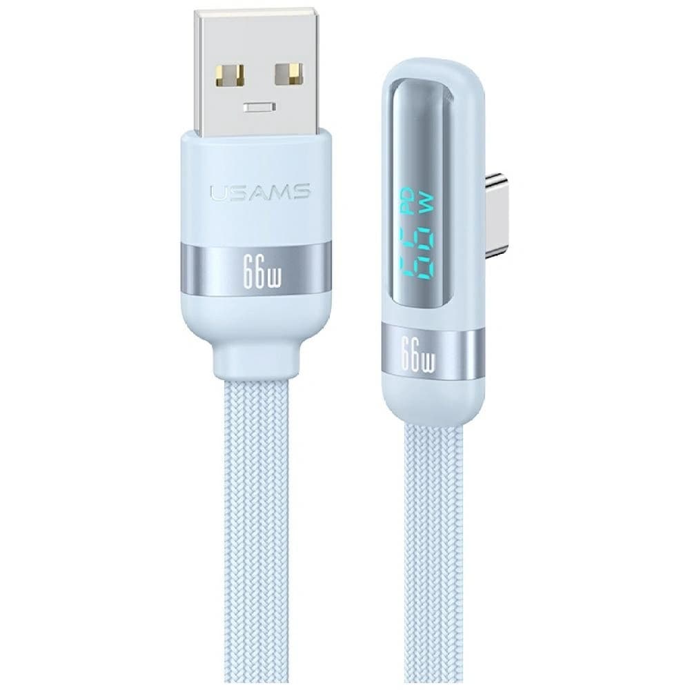 USAMS US-SJ651 66W USB-A / USB-C Cable 1.2m blue - 1