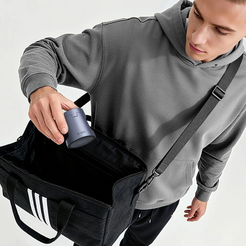 Tech-Protect QI2.2-25W-A48 3in1 Magnetic MagSafe Wireless Charger Dark Grey - 8