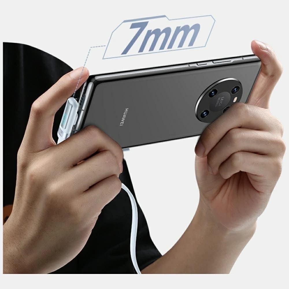 USAMS US-SJ653 PD 100W USB-C / USB-C Kabel 1,2m blau
 - 7