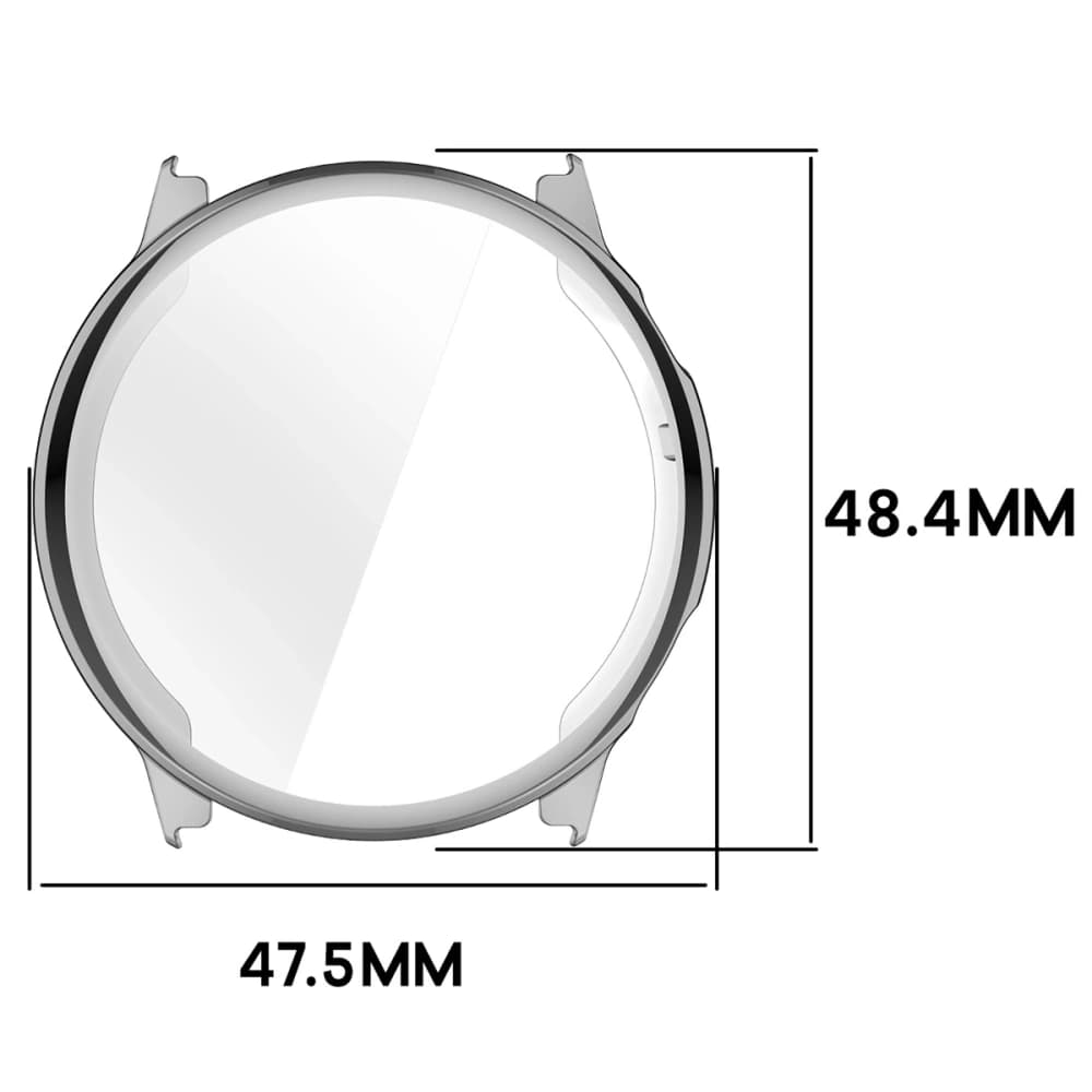 Bizon Case Watch Felipe Garmin Venu 4 45mm silber
 - 2