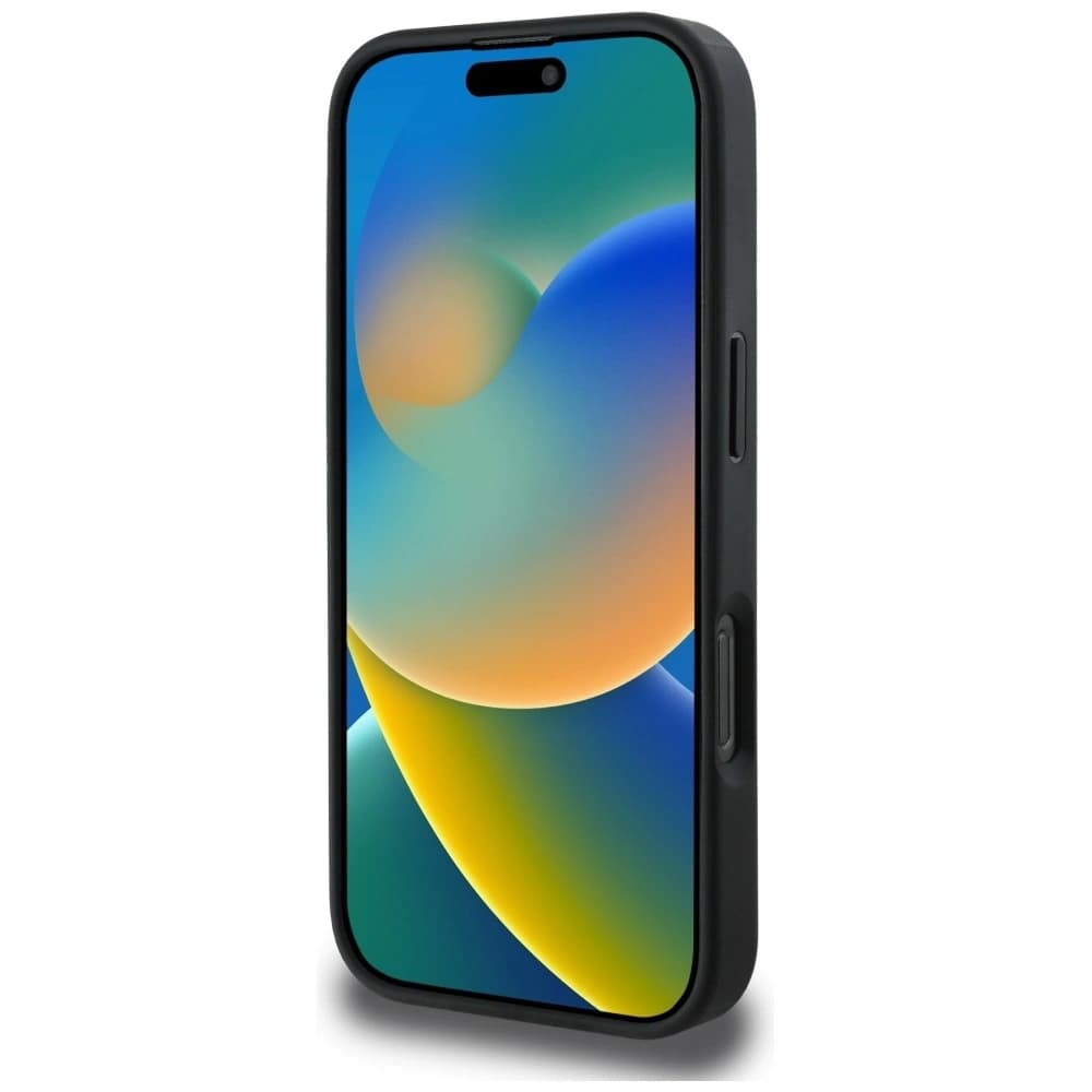 Karl Lagerfeld Grained Pattern & Logo MagSafe Apple iPhone 16 Pro Max black - 5