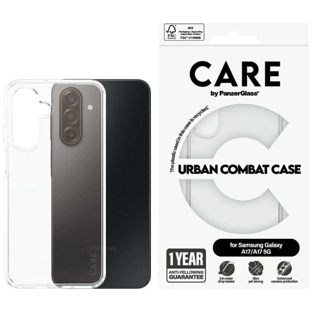 CARE by PanzerGlass Flagship Urban Combat Samsung Galaxy M17 5G / A17 / A17 5G clear - 1