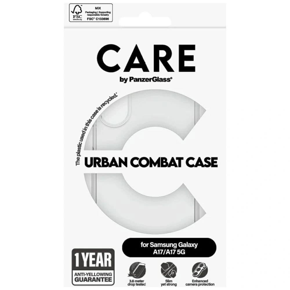 CARE by PanzerGlass Flagship Urban Combat Samsung Galaxy M17 5G / A17 / A17 5G clear - 4