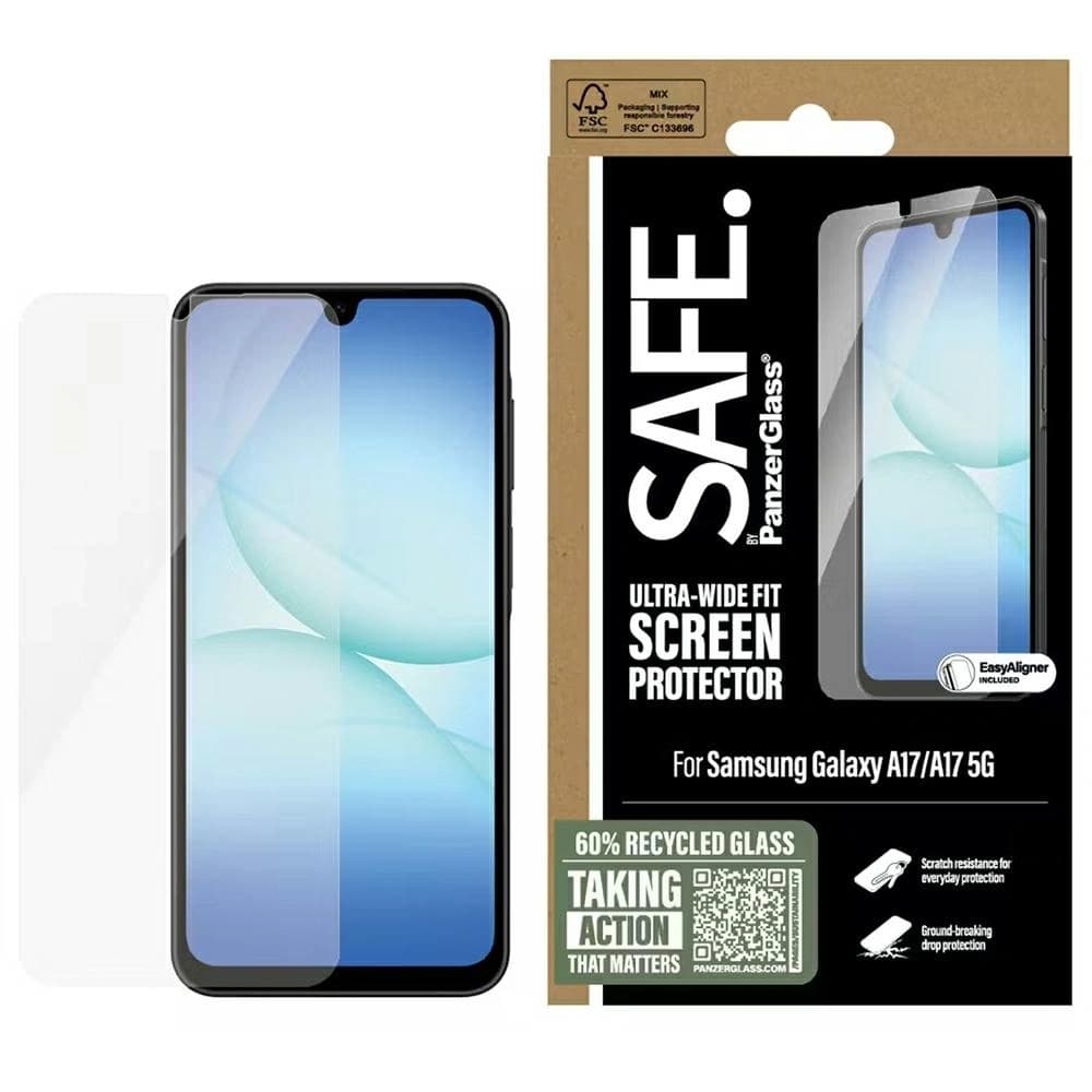 SAFE by PanzerGlass Ultra-Wide Fit Samsung Galaxy A17 / A17 5G - 1