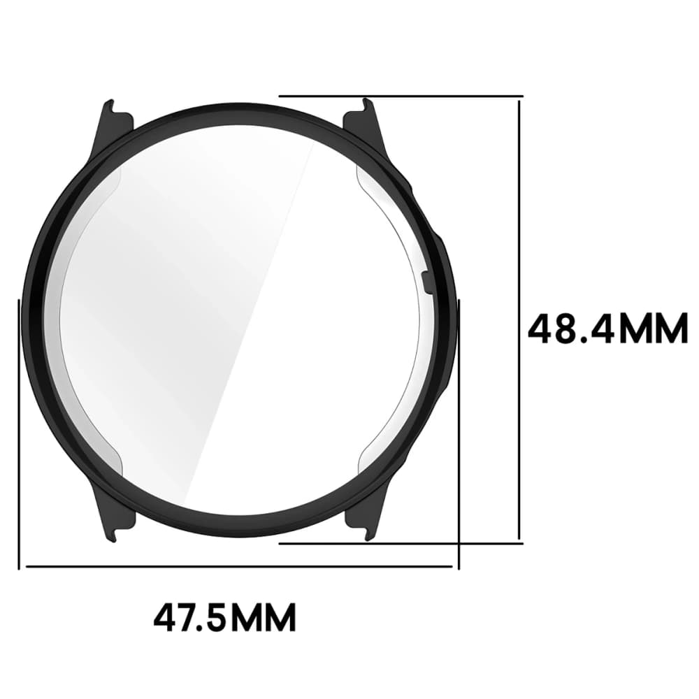 Bizon Case Watch Felipe Garmin Venu 4 45mm black - 2