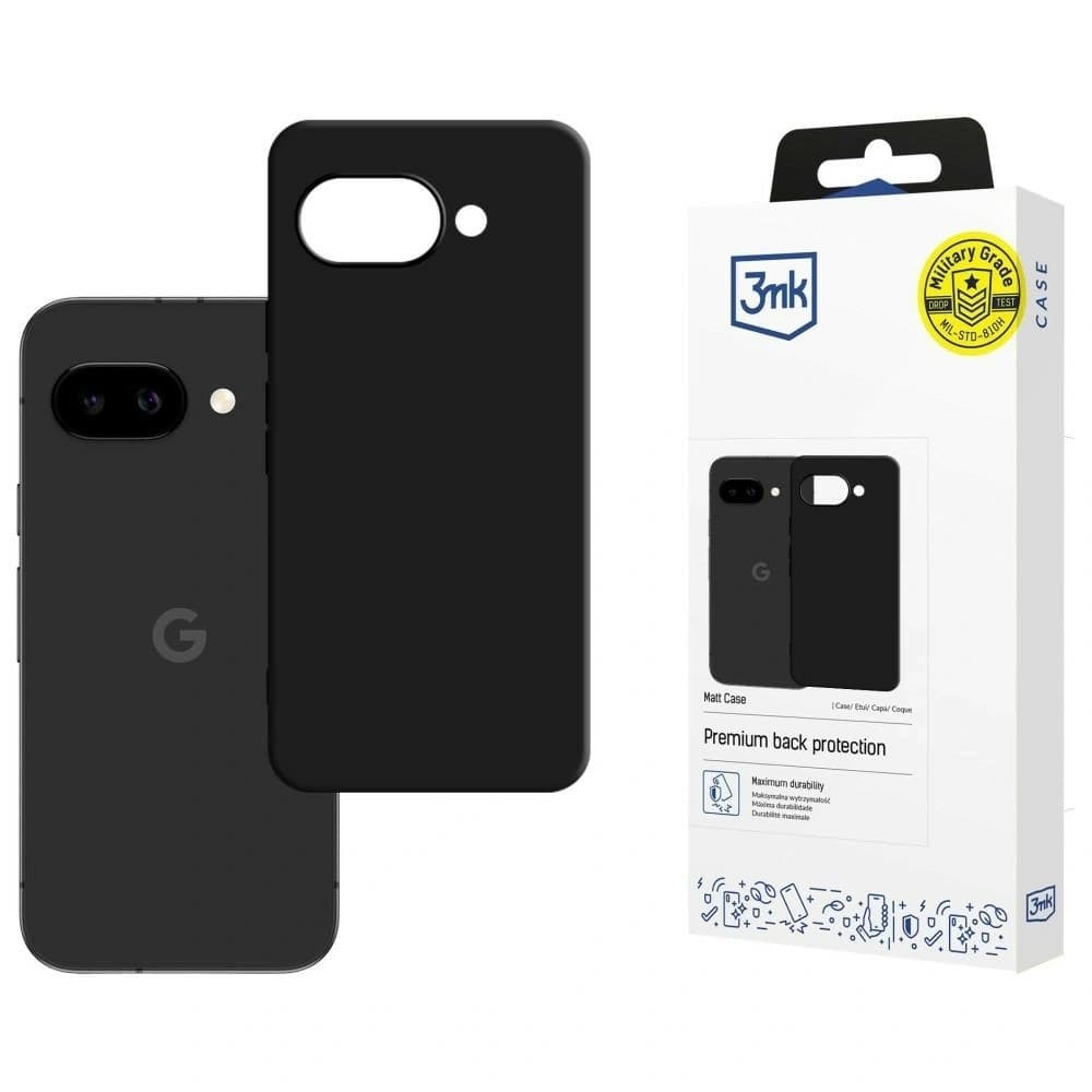 3MK Matt Case Google Pixel 10A schwarz
 - 1