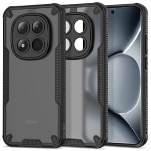 Tech-Protect Rugged Shield Xiaomi Poco M8 Pro / Redmi Note 15 Pro+ Plus 5G Matte Black