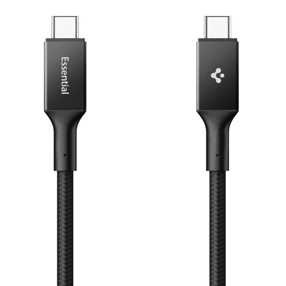 Spigen EB24015CC Essential USB-C Kabel 240W 150cm Schwarz
 - 2