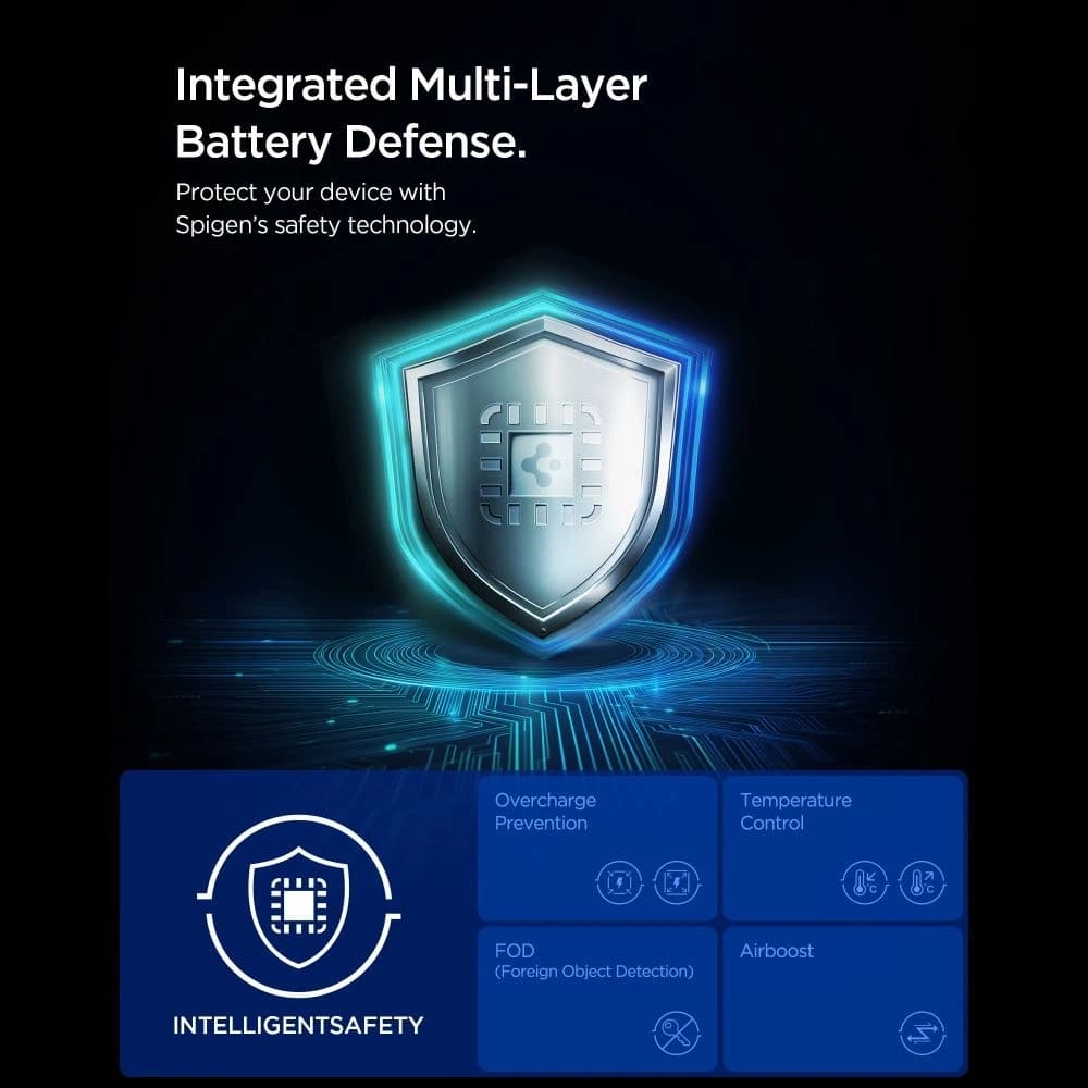 Spigen EV15MAQ Essential Magnetic MagSafe Vent Auto Halterung Wireless Charger 15W QI2 Schwarz
 - 6