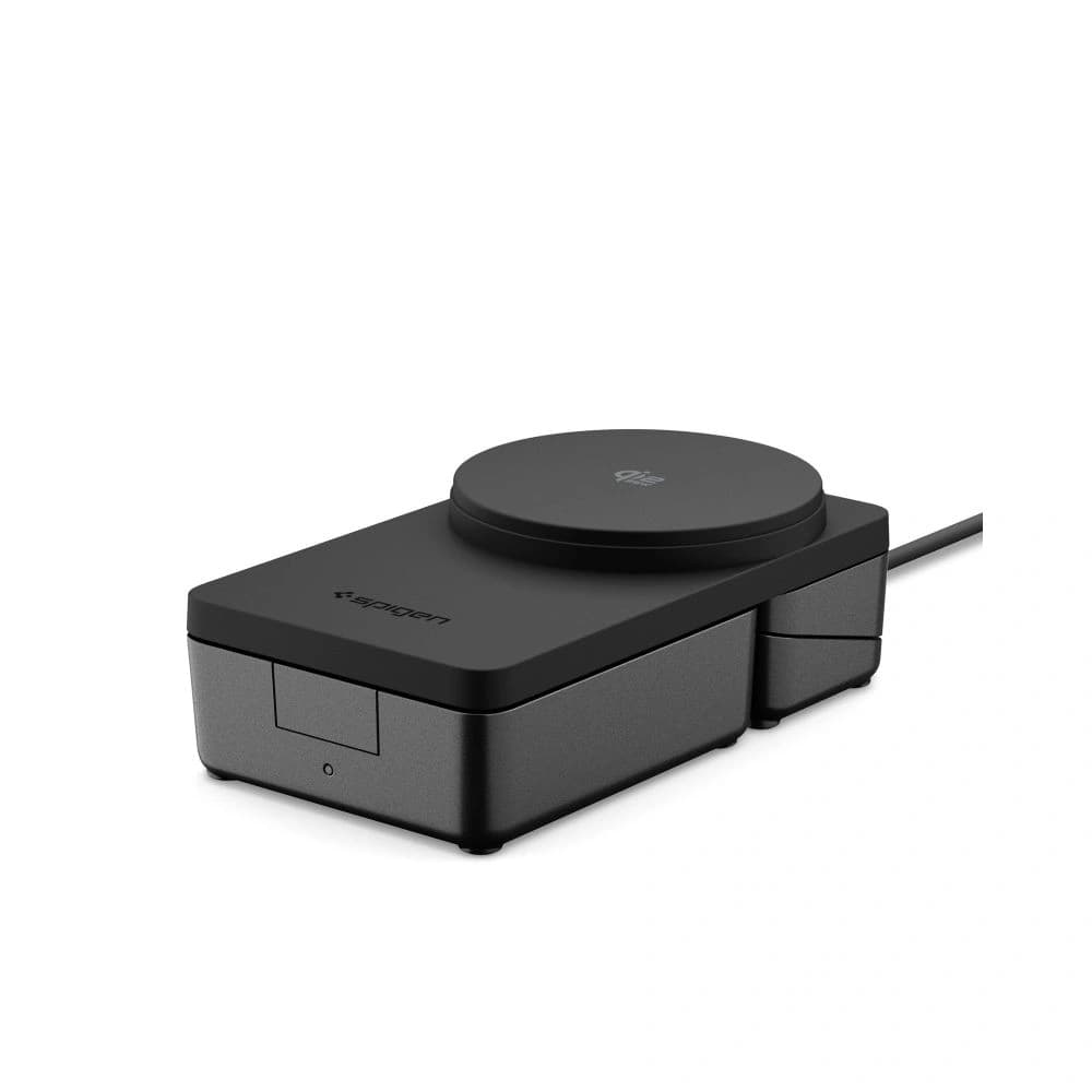 Spigen EF323MQ Essential 3in1 Magnetic MagSafe Wireless Charger 25W Qi2.2 Black - 5