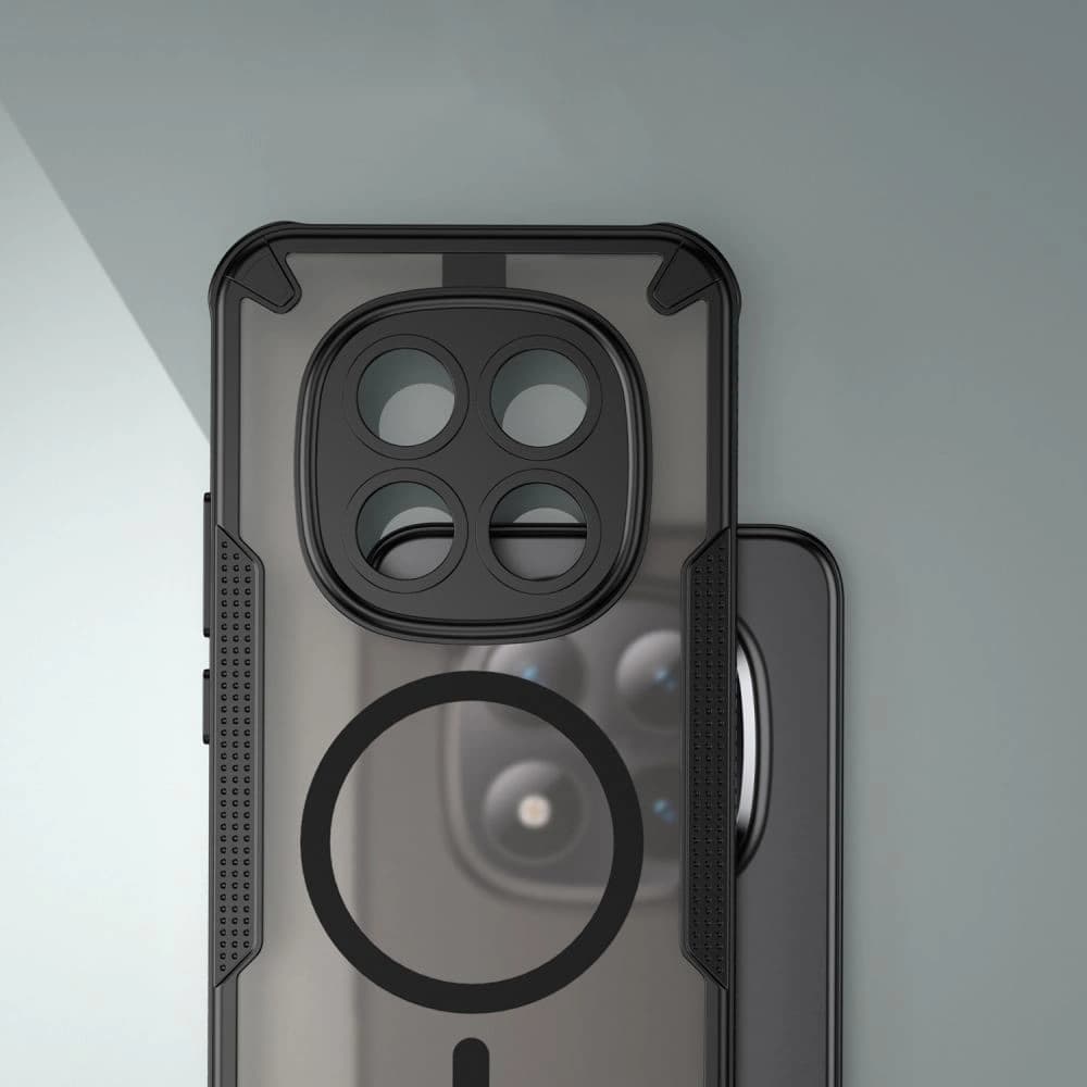 Tech-Protect Rugged Shield MagSafe Xiaomi Poco M8 Pro / Redmi Note 15 Pro+ Plus 5G Matte Black - 4