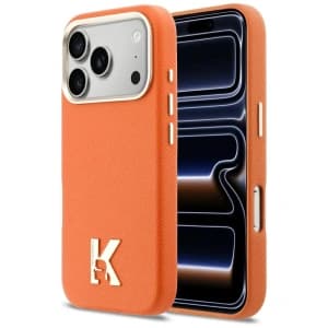 Karl Lagerfeld Karl Head Logo MagSafe Apple iPhone 17 Pro orange
