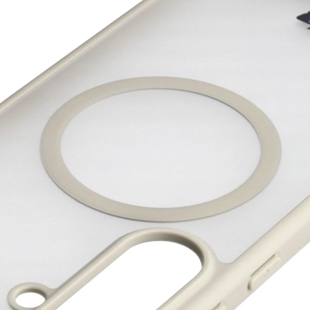 Bizon MatteO Magnetic Pack Samsung Galaxy S25 FE smoky beige - 4