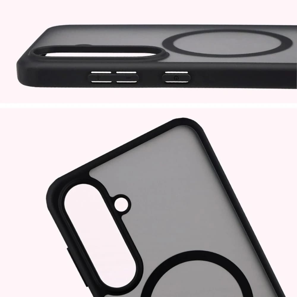 Bizon MatteO Magnetic Pack Samsung Galaxy S25 FE smoky black - 5