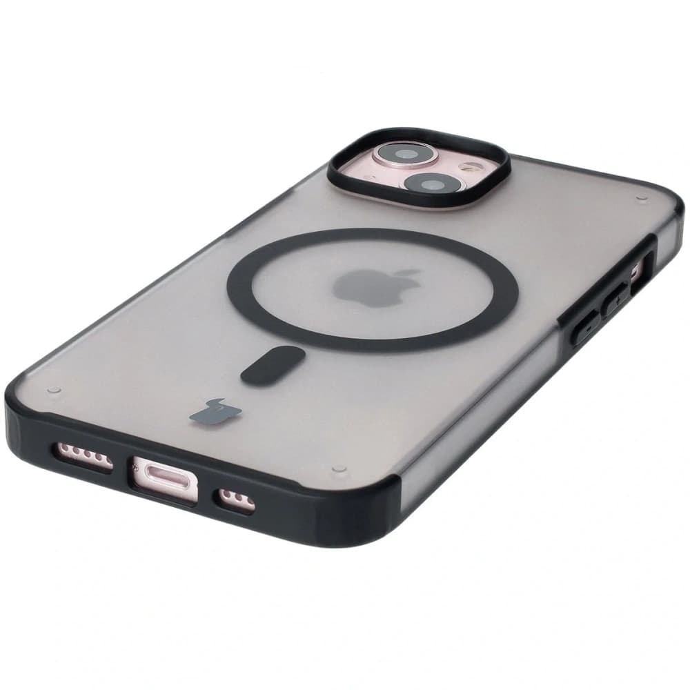 Bizon MatteO Magnetic Pack Apple iPhone 14 / 13 rauchschwarz
 - 7