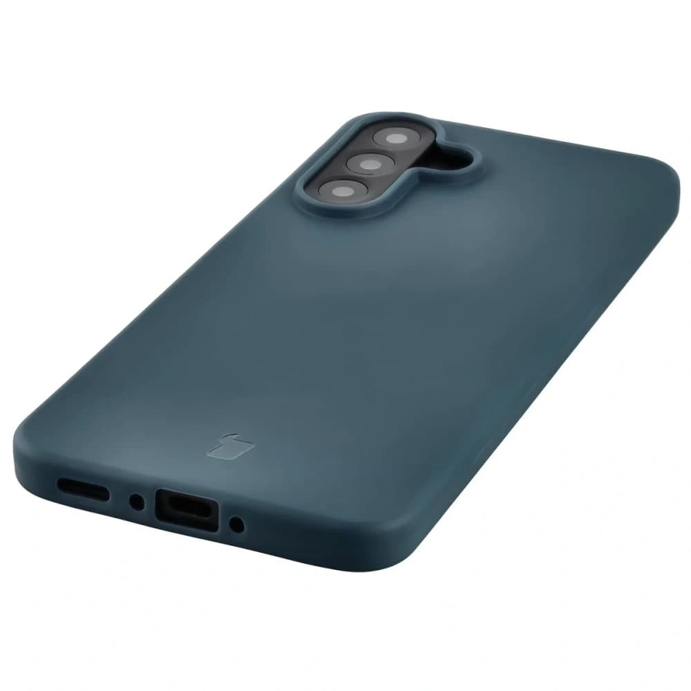 Etui z recyklingu Bizon Case ReLeaf do Samsung Galaxy A56 5G ciemnoniebieskie - 3