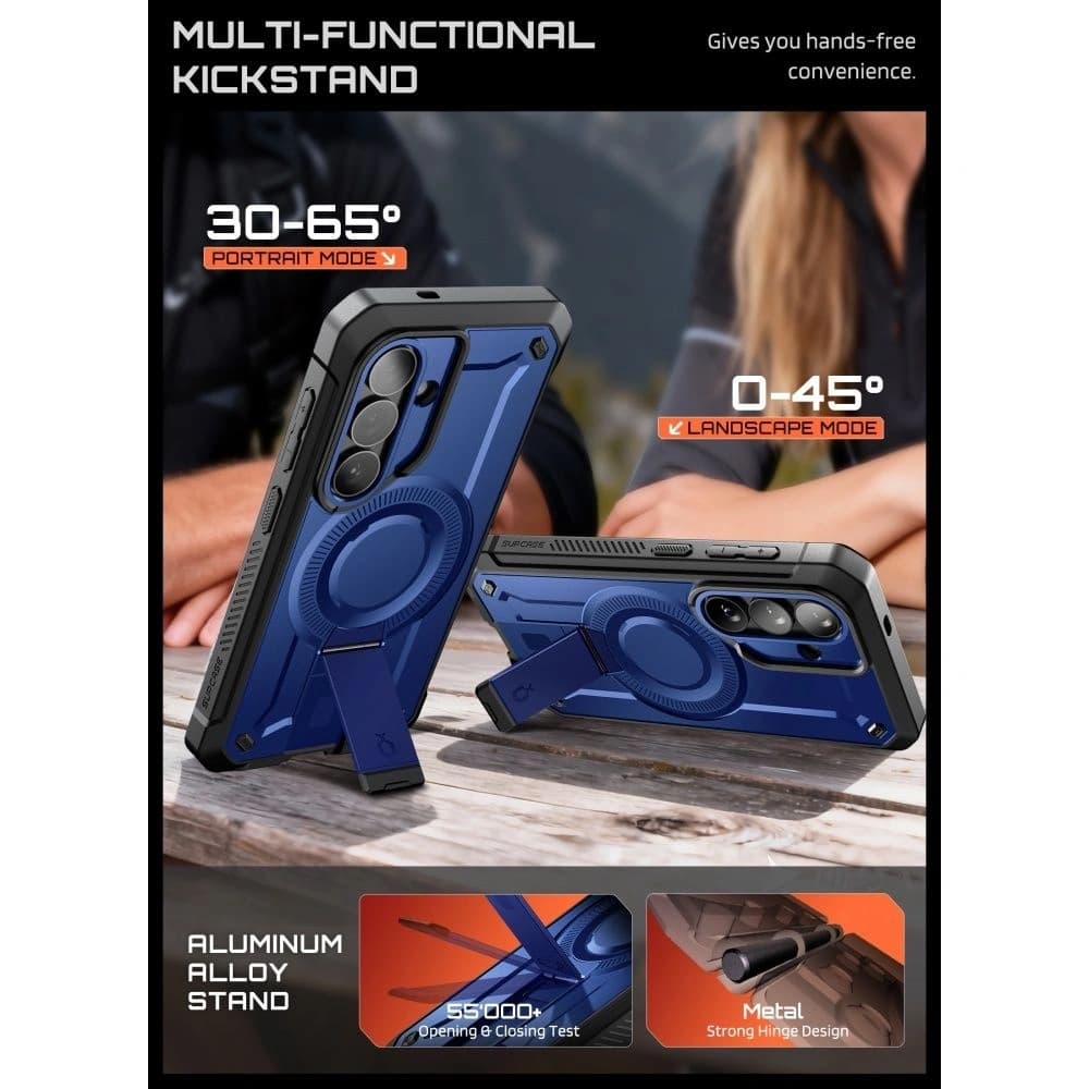 Supcase Unicorn Beetle Pro Mag MagSafe Samsung Galaxy S26 Cobalt - 6