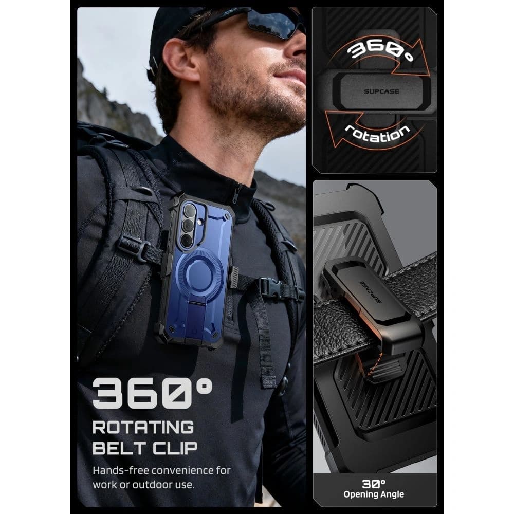 Supcase Unicorn Beetle Pro Mag MagSafe Samsung Galaxy S26 Cobalt - 7